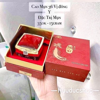 Cao Mụn Sâm Đỏ 36 Vị 15g Lớn