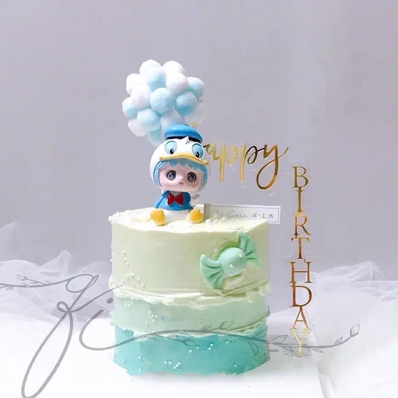 Em Bé Trang Trang Trí Bánh