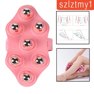 Dụng Cụ Mát Xa Giảm Đau Hình Bàn Tay / Đùi Màu Hồng