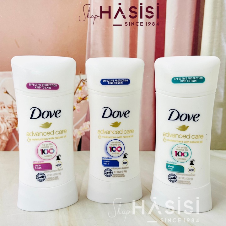 LĂN KHỬ MÙI DOVE - Advanced Care 48h 74g
