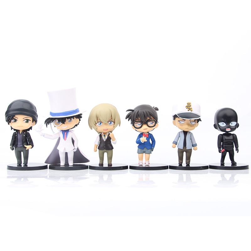 Set 6 Mô Hình Thám Tử Lừng Danh Conan