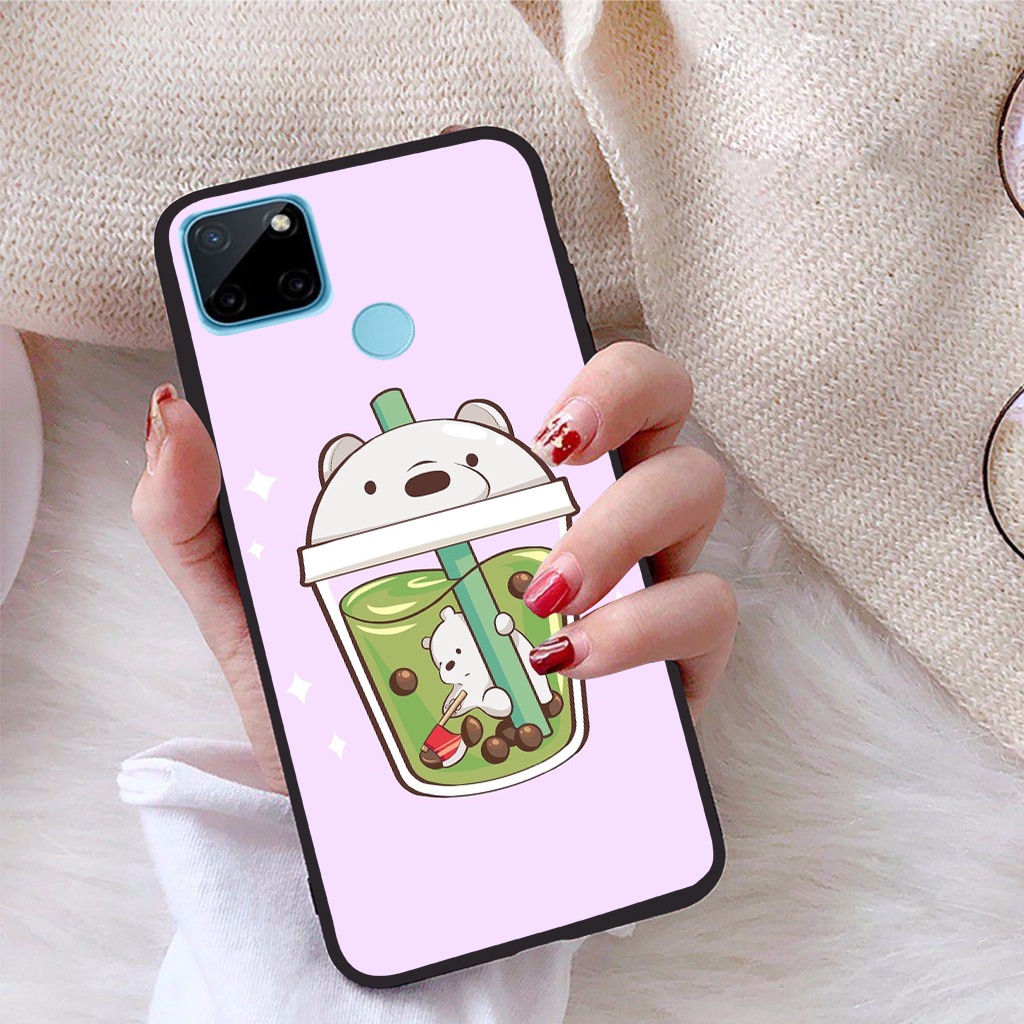 Ốp lưng Realme C21Y viền dẻo TPU BST Phong Cách Trẻ Trung