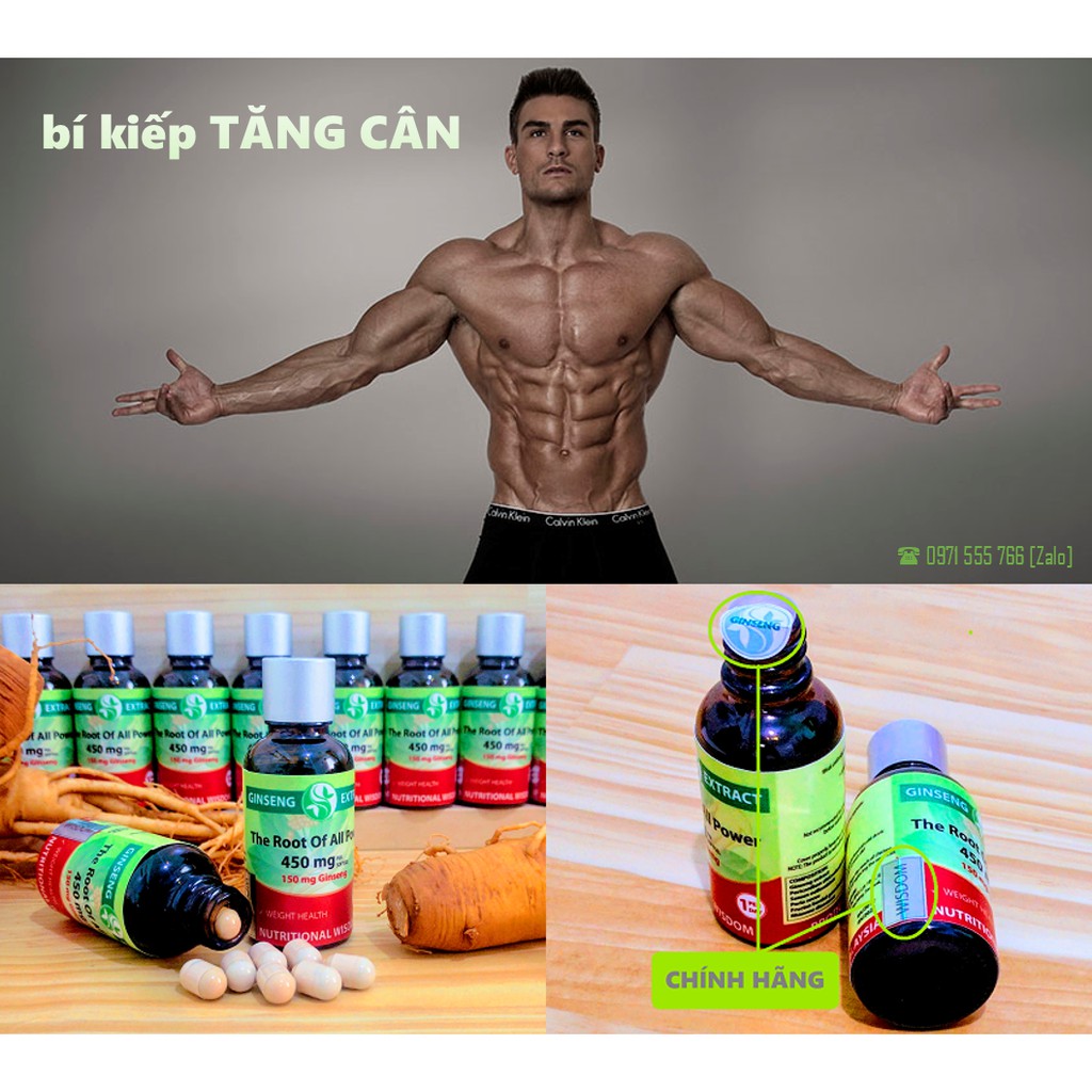 Viên uống tăng cân Nhân Sâm | BigBuy360 - bigbuy360.vn