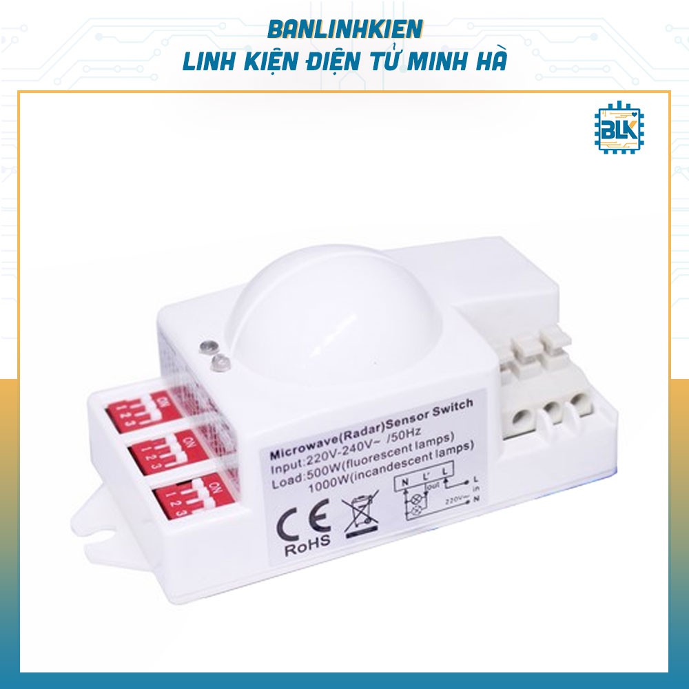 BLK Công Tắc Cảm Biến Chuyển Động Rada SW-86