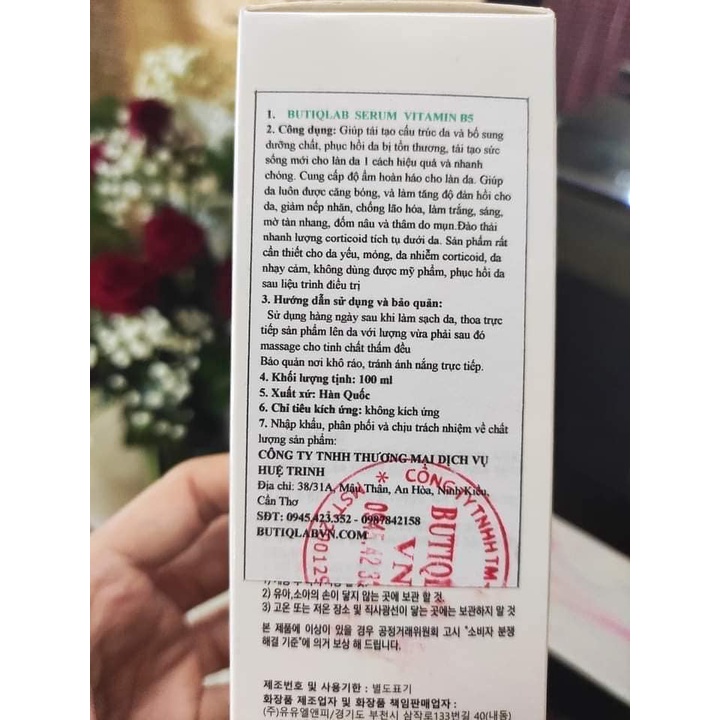 Serum Hydro B5 MTC Skin cấp ẩm căng bóng cho da