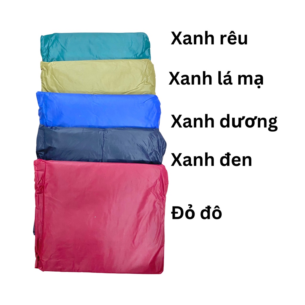 BẠT PHỦ XE MÁY VẢI DÙ DÀY CAO CẤP KARA HOUSE công dụng che nắng mưa bụi rất tốt áo trùm xe mô tô chống xước