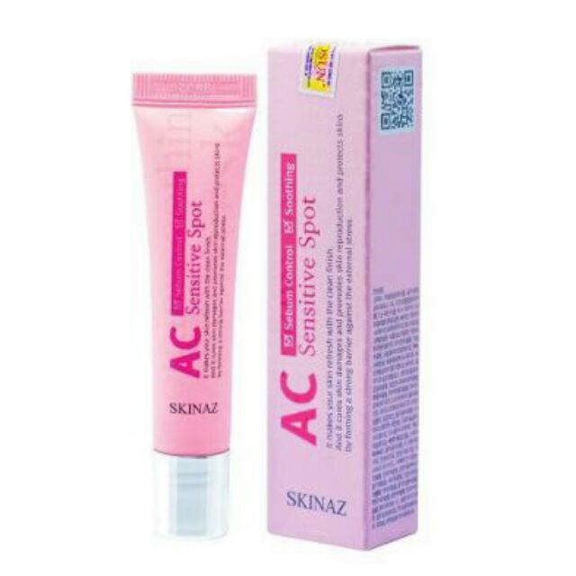 Kem mụn AC Sensitive Spot Skinaz Hàn Quốc