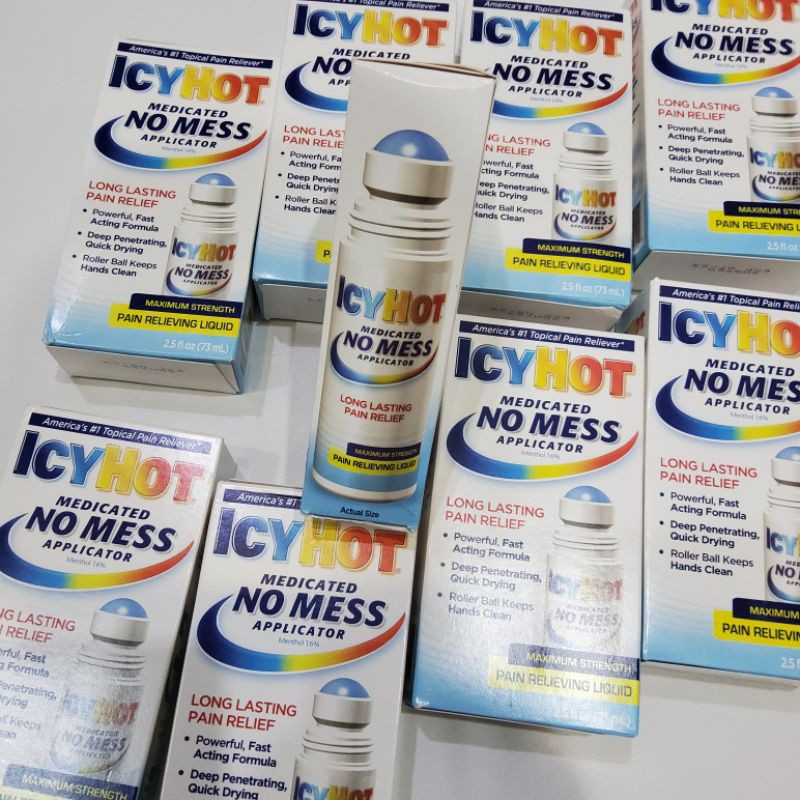 Icy Hot dầu nóng dạng lăn - 73ml Date mới