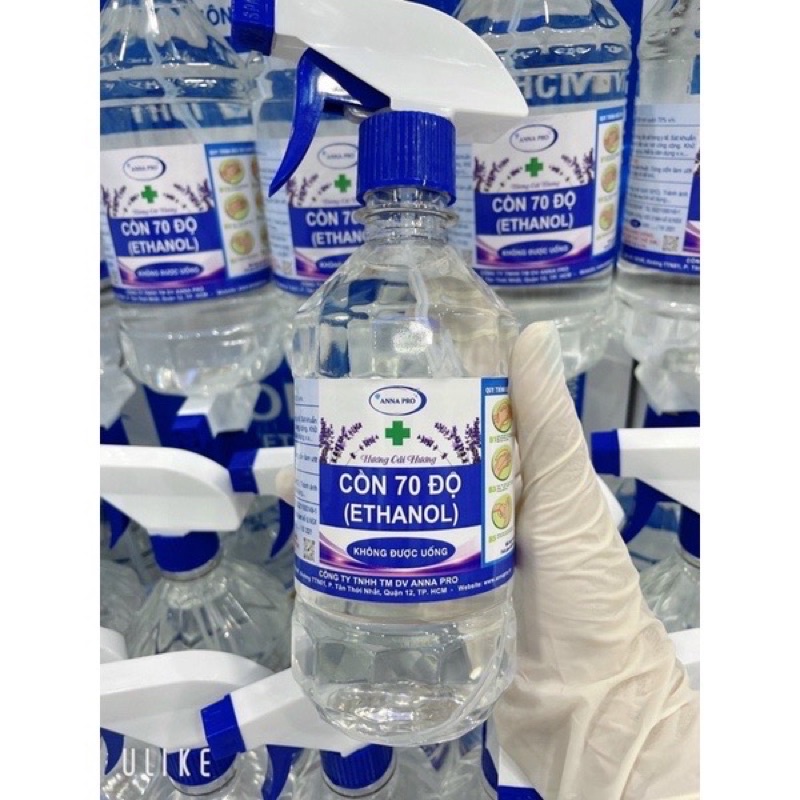 Cồn 70 độ sát khuẩn 500ml