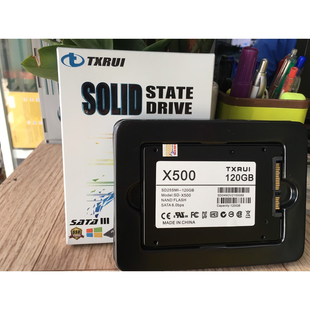 Ổ cứng SSD TXRUI 120GB X500, 128GB X550 2.5-Inch SATA III - Mới Bảo hành 36 tháng