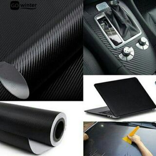 Decal cacbon 3D cao cấp dán điểm oto,laptop,xe máy...