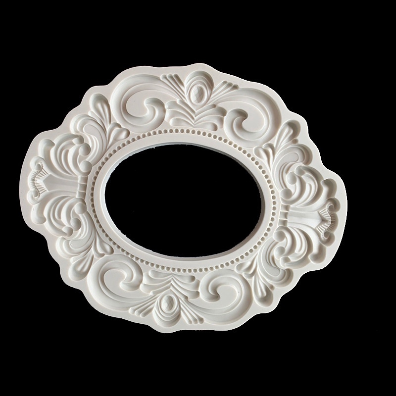 1 Khuôn làm bánh bằng silicon hình khung ảnh vintage độc đáo