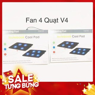 Đế tản nhiệt V4 - 4 Fan