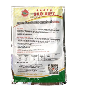 5 gói hạt giống cải chíp sao việt 20gr