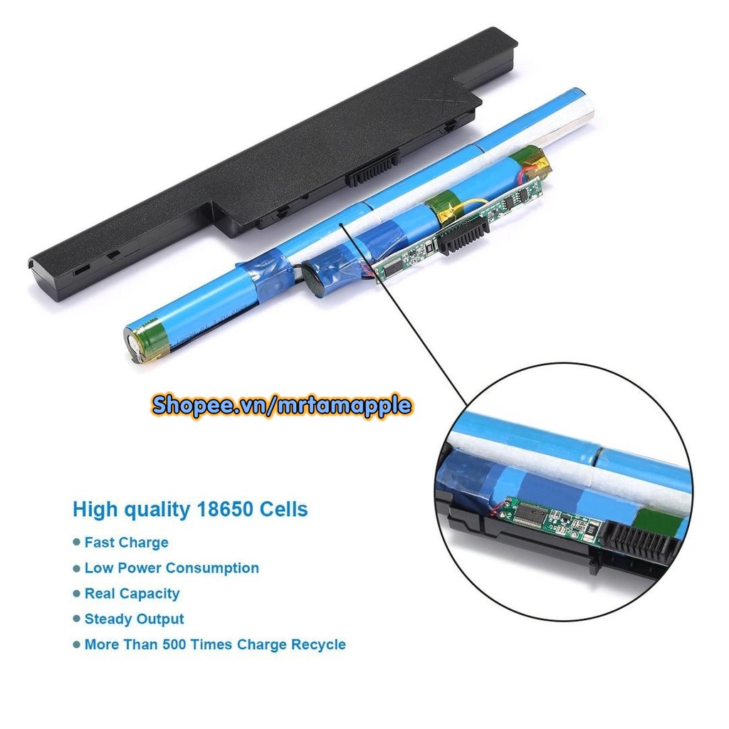 (BATTERY) Pin Laptop ACER 4741 (AS10D31) - 6 CELL - Aspire 4741 4253 4738 4743 5250 5253 5349 5552 5750 5755 7741 7750Z