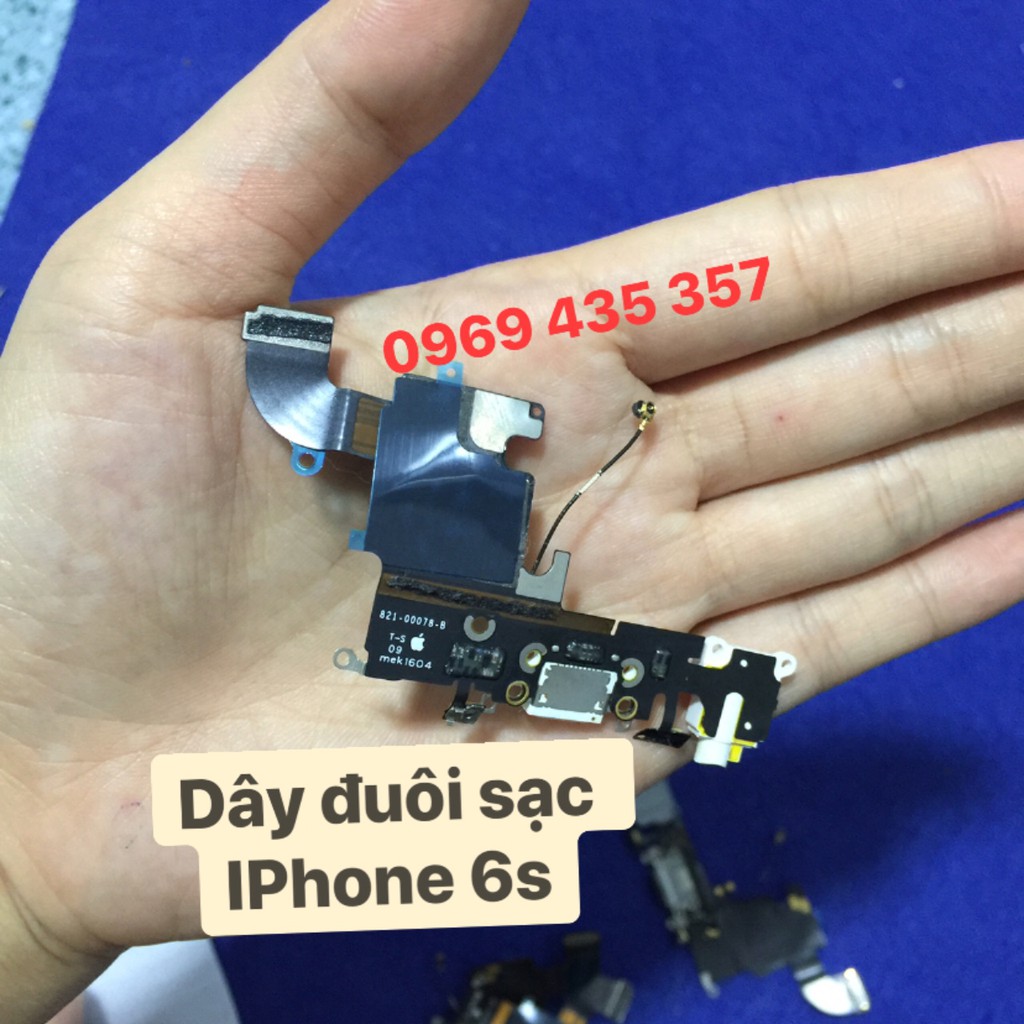 Dây đuôi sạc Iphone 6s zin máy