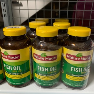 Dầu cá fish oil nature made 200 viên mỹ