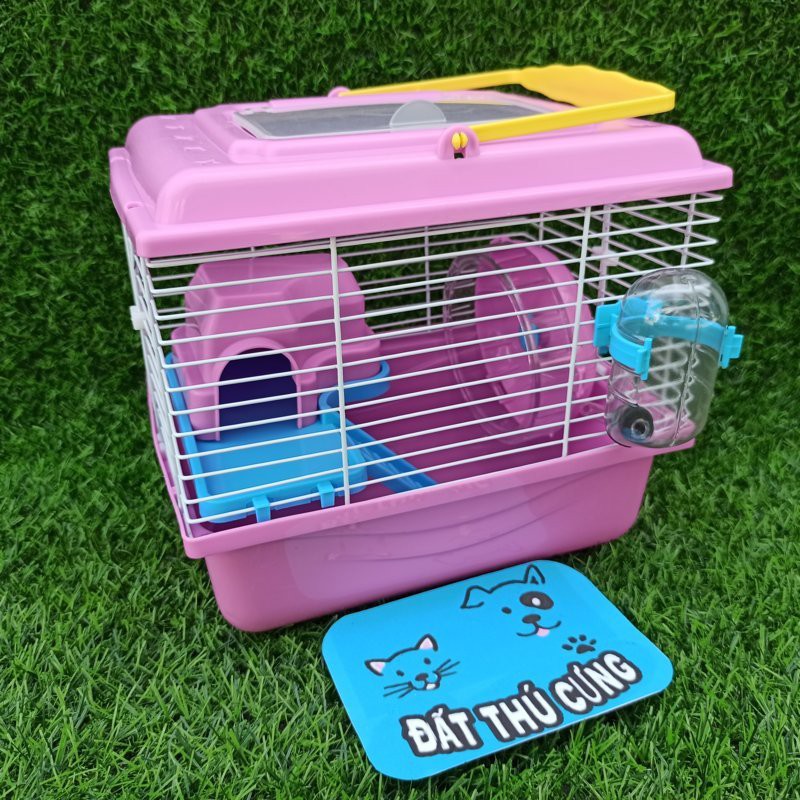 Lồng Hamster hang động 1 tầng Full phụ kiện