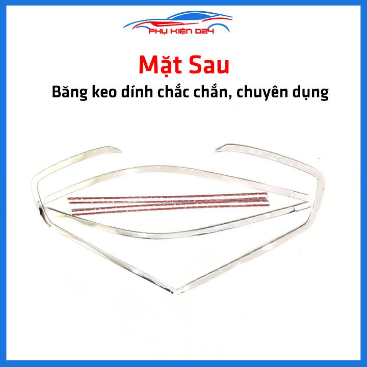 Bộ nẹp viền chân kính cong kính Land Cruiser Inox sáng bóng chuẩn form xe