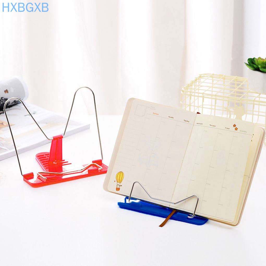 Giá Kẹp Sách Bằng Kim Loại Đa Năng Tiện Dụng