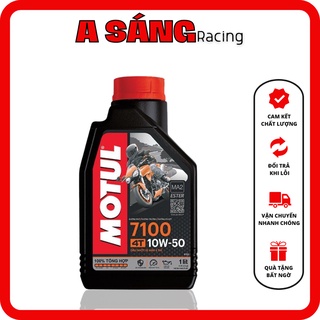 Motul 7100 4T 10w50 1 Lít -  Nhớt Xe Côn Tay Gốc Ester
