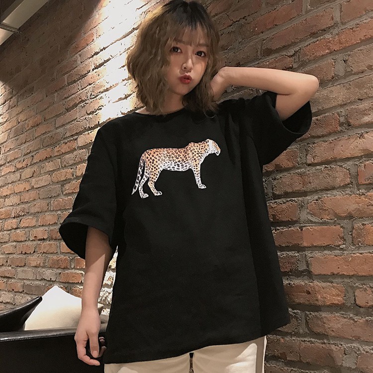 [A197] ÁO T-SHIRT HÀN QUỐC CON HỔ CÁ TÍNH