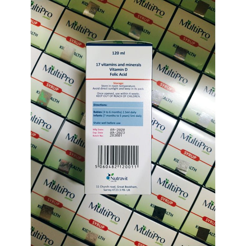 MultiPro- Bổ sung vitamin và khoáng chất cho trẻ | Thế Giới Skin Care