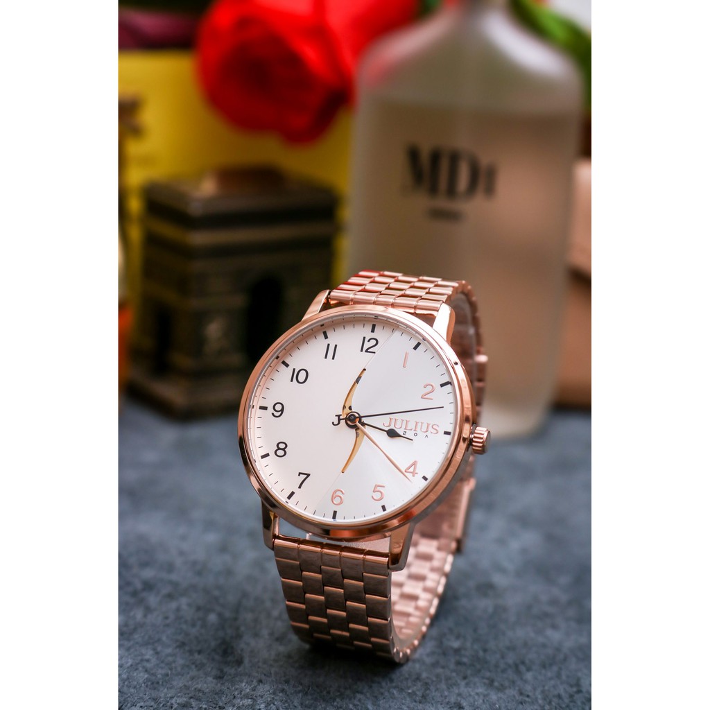 Đồng hồ nam Julius JA-1265 dây thép