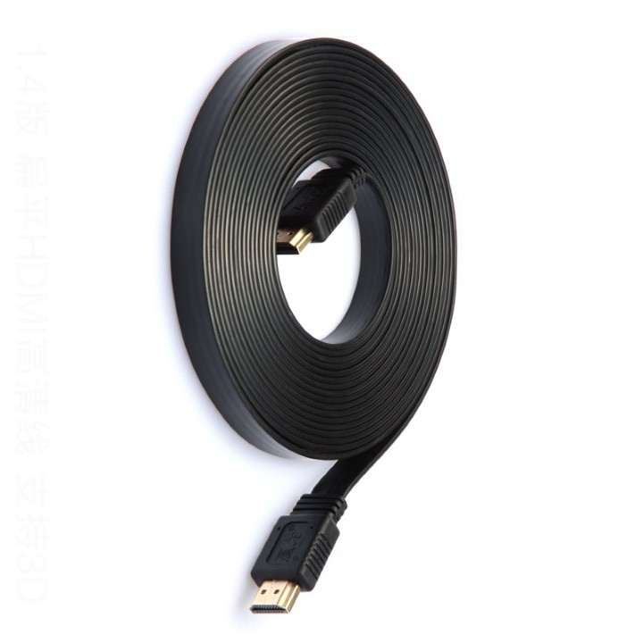 DÂY HDMI DẸT 10M NỐI LAPTOP QUA MÀN TIVI, MÁY CHIẾU