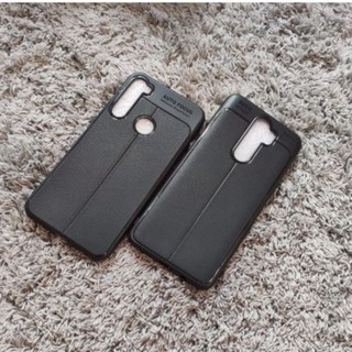 Ốp lưng silicon dẻo giả da Auto Focus cao cấp dành cho Xiaomi Redmi Note 8/ Note 8 Pro
