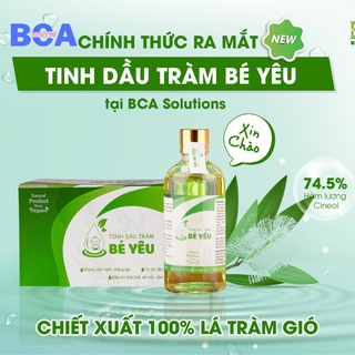 [CHÍNH HÃNG] Tinh Dầu Tràm Bé Yêu Oganic