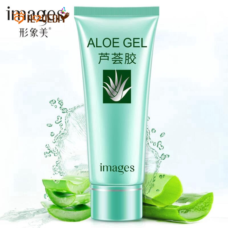 IMAGES Aloe Vera Gel Moisturizer Cream / Skin Care Anti Wrinkle Brighten Sunscreen Acne Treatment Cream