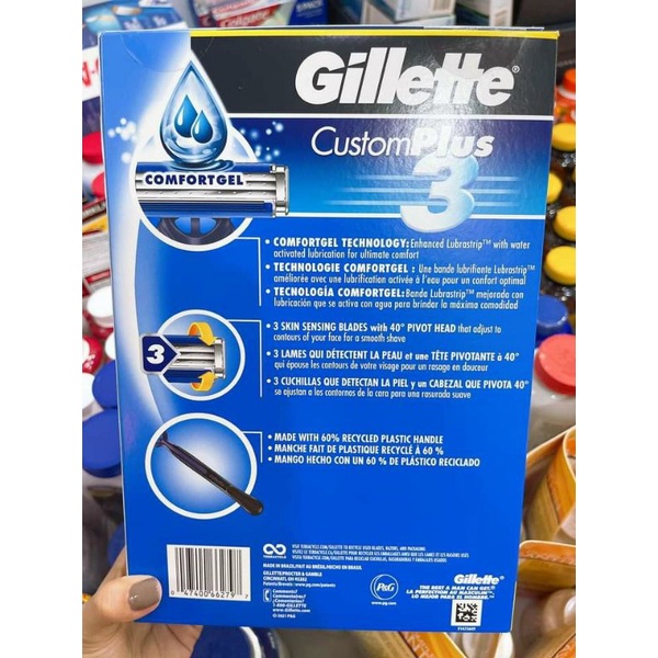 Set_36_dao_cạo_râu_Gillette của USA🇺🇸