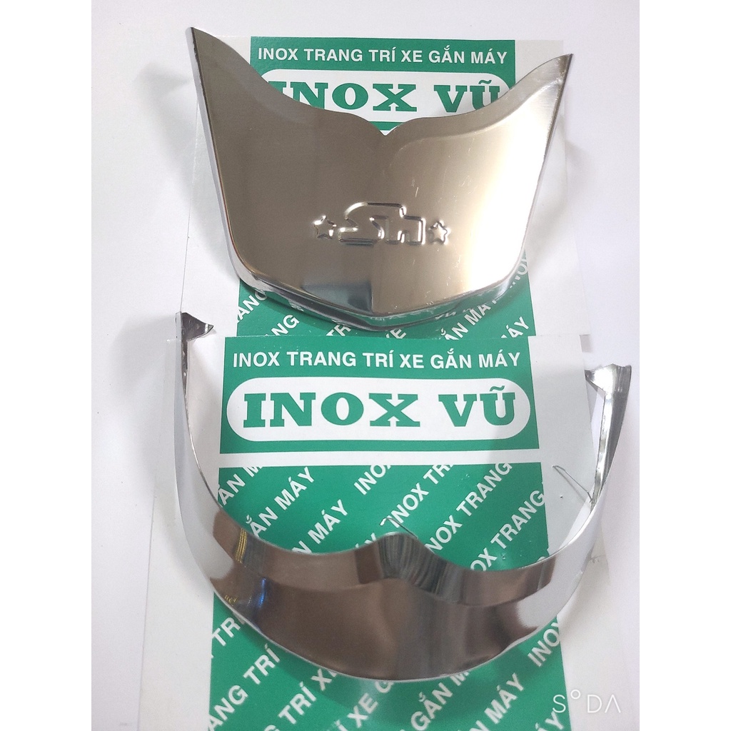 Ốp dè INOX trước sau xe SH Mode cũ ( tất cả xe trước 2020) giá 1 bộ tại xưởng INOX Vũ