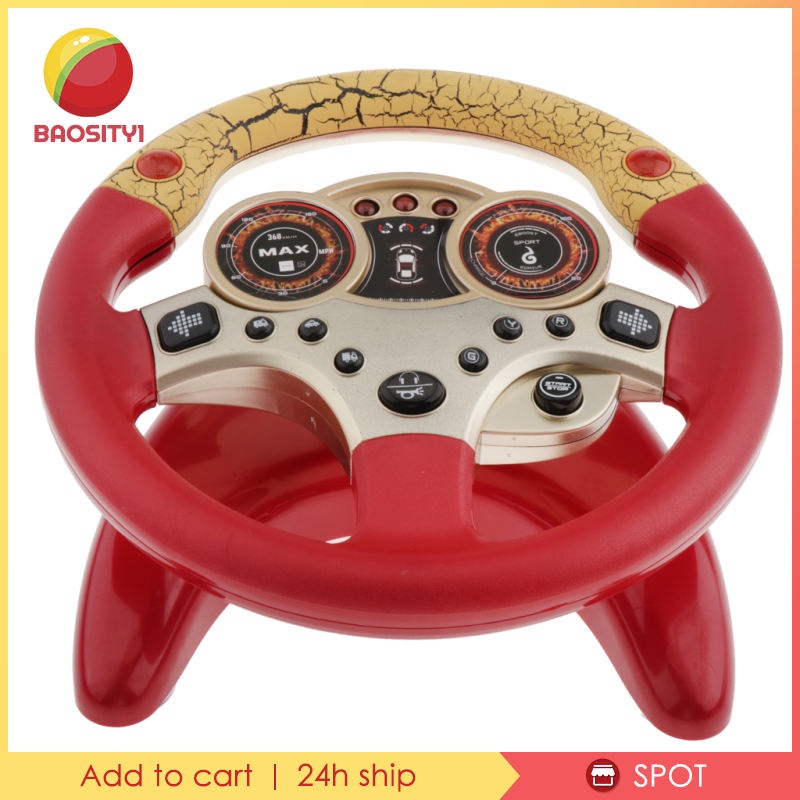 Vô Lăng Xe Hơi Đồ Chơi Màu Xanh Dương Baosity1] Tập Tương Tác Di Động Tiện Dụng