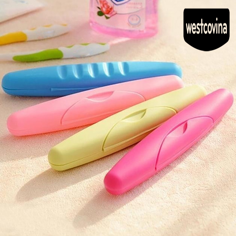 [Hot]☀ Giá Đỡ Bàn Chải Đánh Răng Bằng Nhựa Tiện Lợi Khi Đi Du Lịch