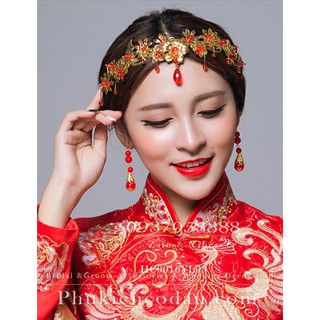 Cài tóc cô dâu cổ trang HC0016YL03