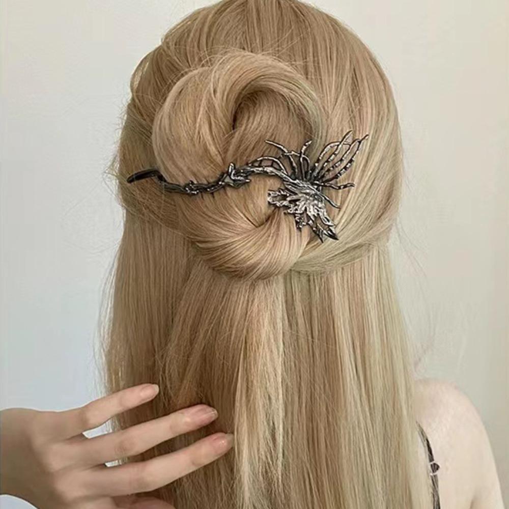 Kẹp Tóc Cá Mập Bằng Hợp Kim Kiểu Hàn Quốc Đơn Giản