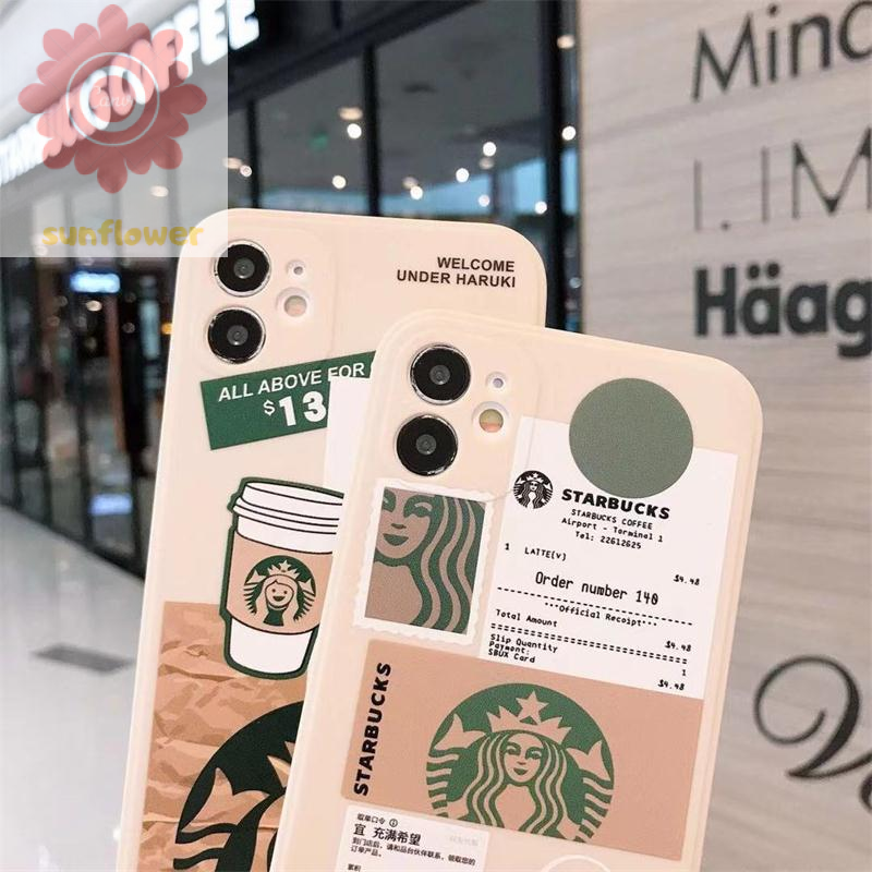 Ốp Điện Thoại Tpu Mềm In Hình Starbuck Cho Iphone 12 11 8 7 6 6s Plus X Xr Xs Max Se