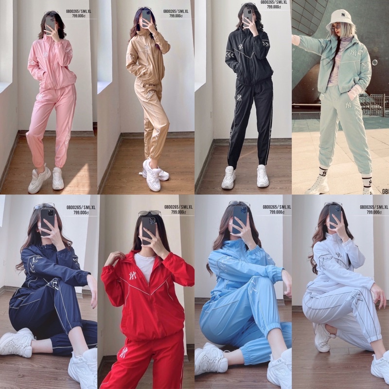 Bán sỉ bộ gió kéo khoá NYI cho nữ cao cấp GBD0265