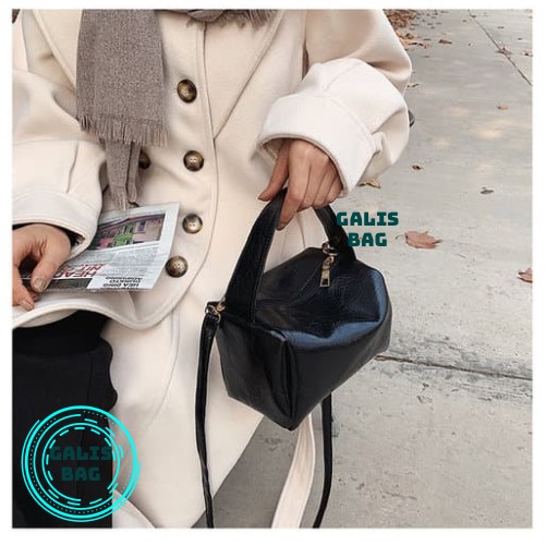 Túi hộp đeo chéo, xách tay phong cách Hàn Quốc