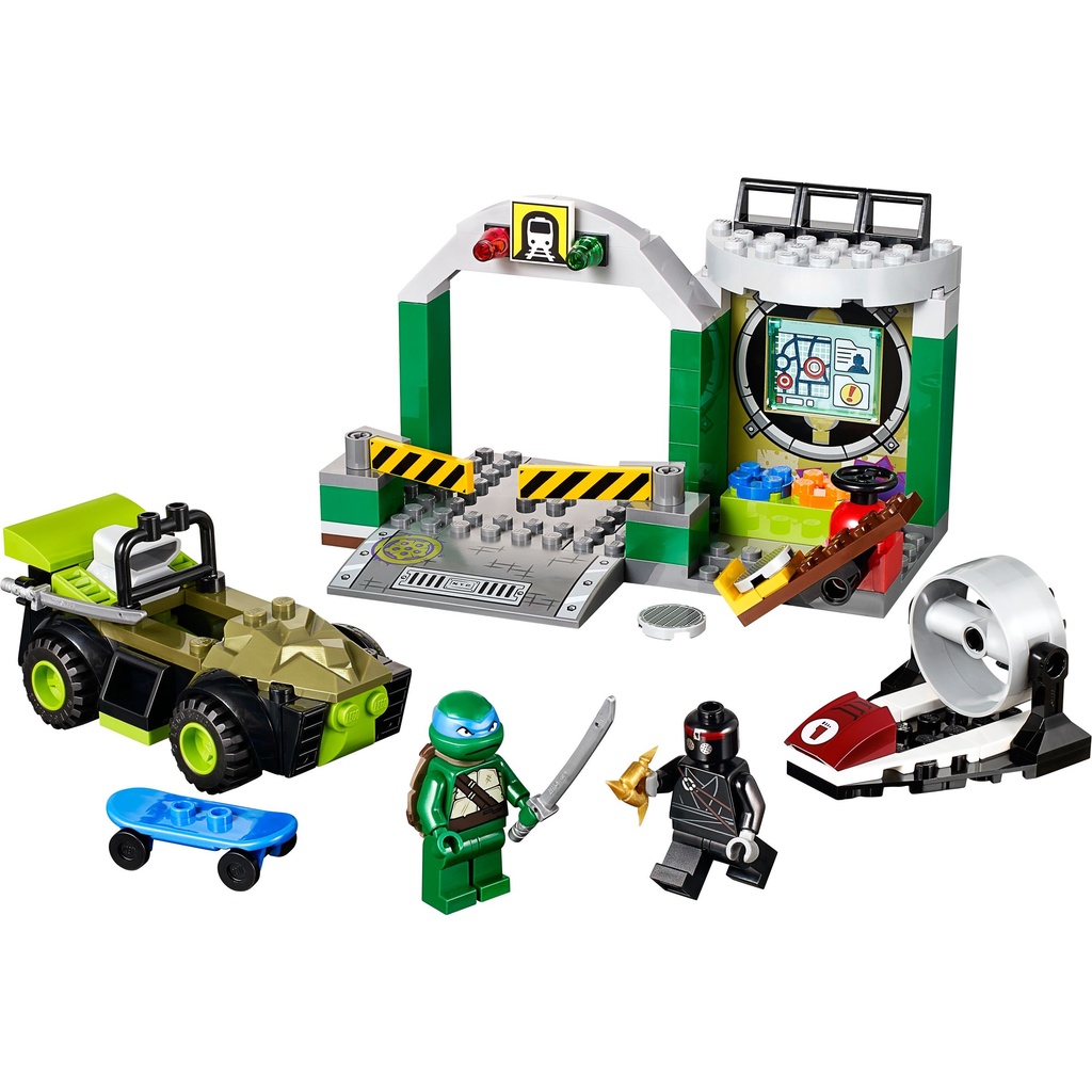 10669 Đồ chơi lắp ráp Iego Teenage Mutant Ninja Turtles - Turtle Lair - Đồ chơi xếp hình NINJA rùa