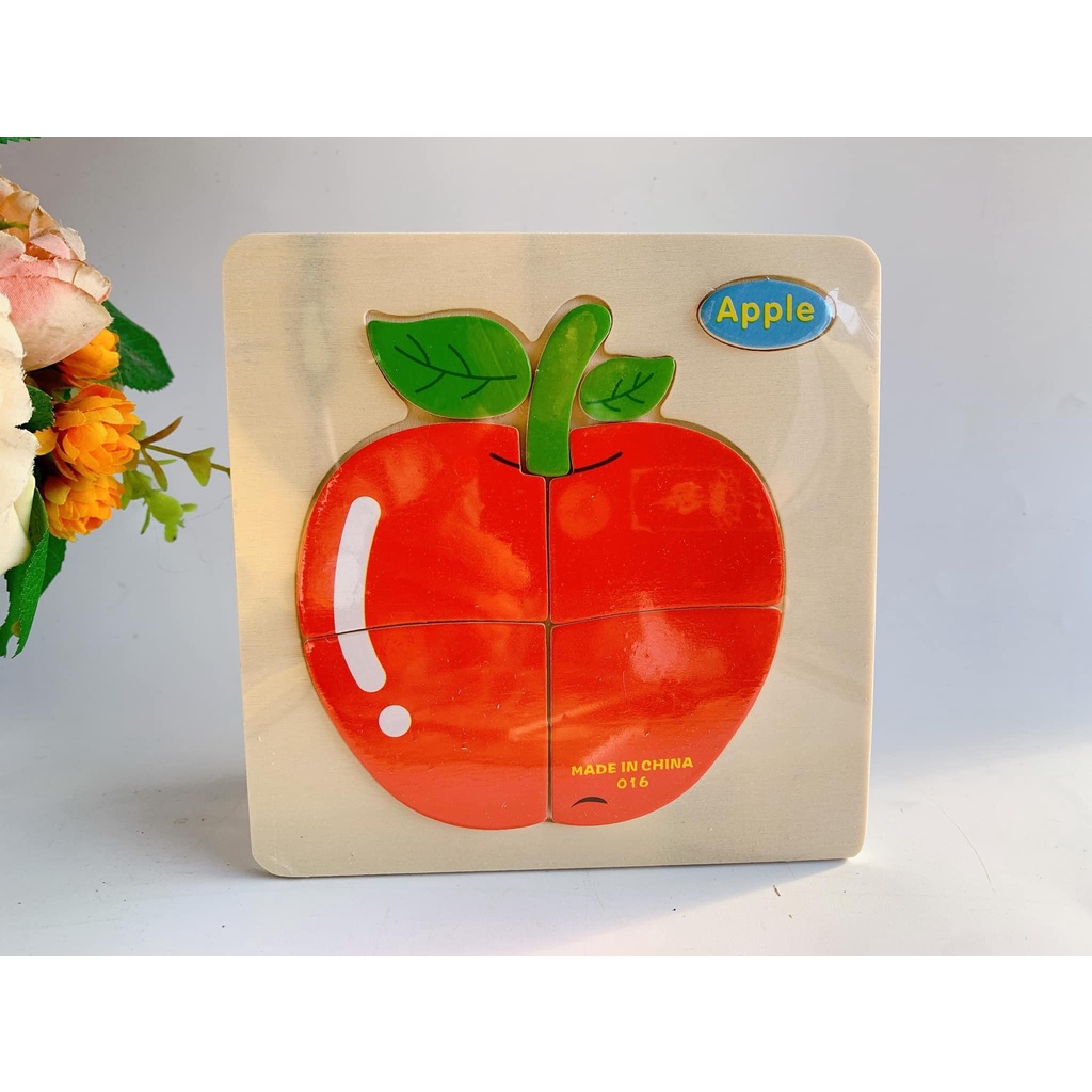 Bộ đồ chơi 10 bảng ghép hình 3D dành cho bé phát triển toàn diện