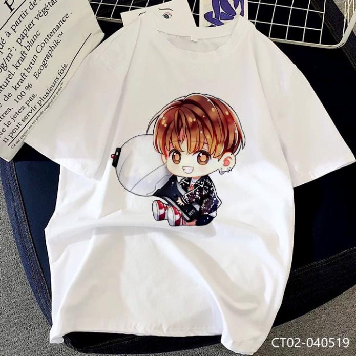 ÁO THUN BTS JUNGKOOK ÔM QUẢ BÓNG CHIBI CHO ARMY