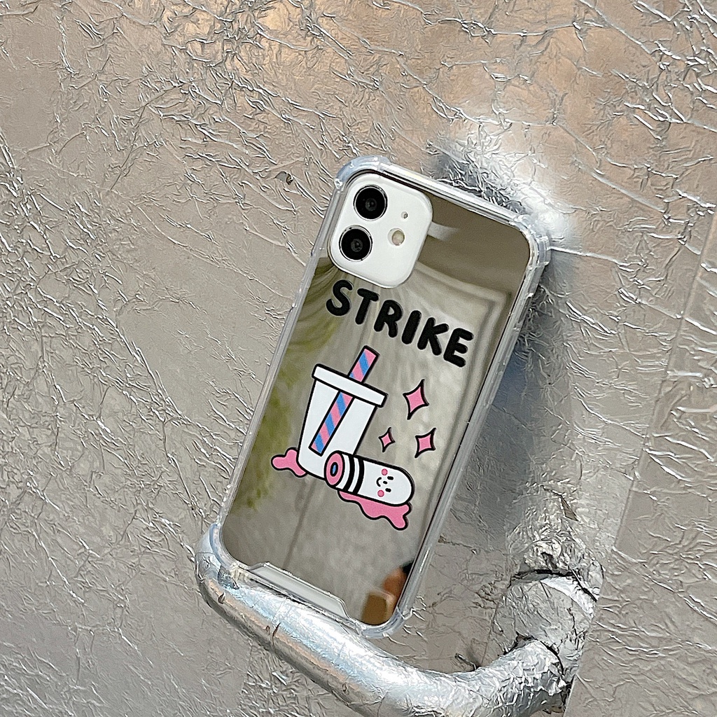 Ốp lưng iphone Ốp Điện Thoại Silicon TPU Tráng Gương Cho Iphone 11 / 12 Pro Max 7 Plus X Xr Xs Max 7 8 Plus Se 202013 Pro Max 13 MINI 14 Dinuo case