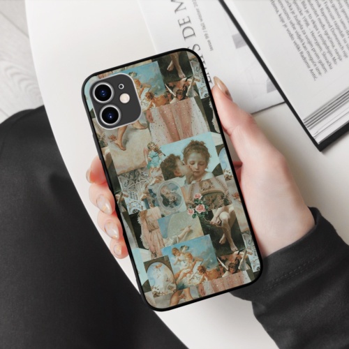 Ốp lưng iphone SAMSUNG baby angles collage art aesthetic chống bẩn  cho các dòng iPhone PAP20210747