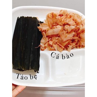 Combo Cá Bào + Tạo Bẹ nấu nước dùng Dashi cho bé ăn dặm_ Shop Mẹ Xíu