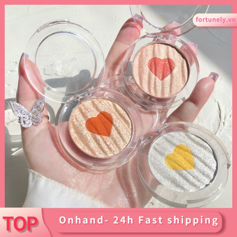 Sweet Mint Phấn má hồng lâu trôi hai tông màu hình trái tim ngọc trai long lanh highlightpearl long lanh highlight | BigBuy360 - bigbuy360.vn