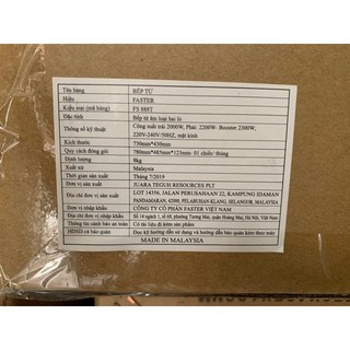 Bếp từ Faster FS 888T