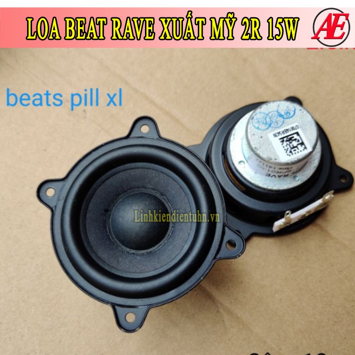 Loa Toàn Dải Beats Rave Xuất Mỹ 15W 2R